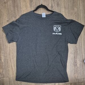 Dodge Ram Dark Gray Men's Short Sleeve Tee